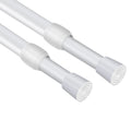 Vista No-Drill Extendable Tension Rods 83-150cm | White Steel 2 Pack