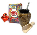 CBSe Yerba Mate Energy Guarana 500g Starter Kit with Gourd & Tea