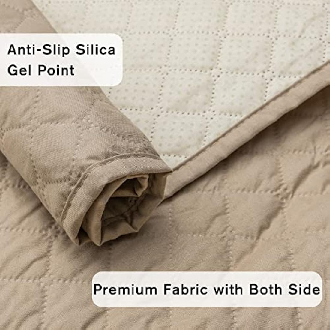 XINEAG Quilted Loveseat Cover | Water Resistant Non-Slip Sofa Protector