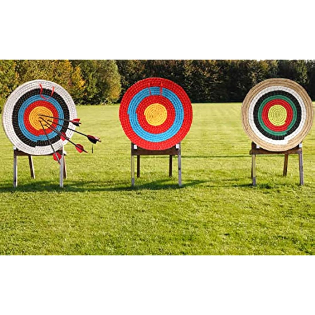 AUVIM 20" Handmade Straw Archery Target for Backyard Practice
