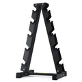 PhysKcal 5-Tier Dumbbell Rack - Heavy Duty Steel 350kg Weight Stand