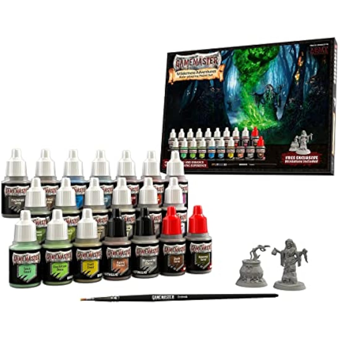 The Army Painter GameMaster Wilderness Paint Set - 20 Acrylic Paints