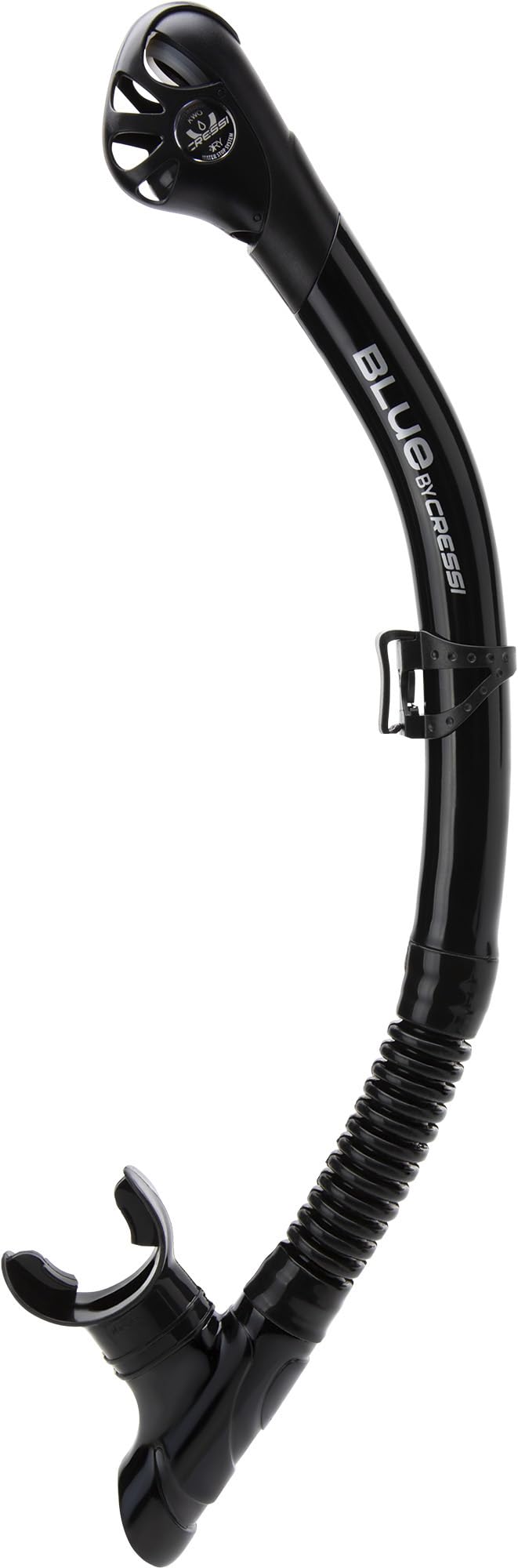 Cressi Tino Adventure Snorkel Set | Tonga Fins & Mask | Black, S/M