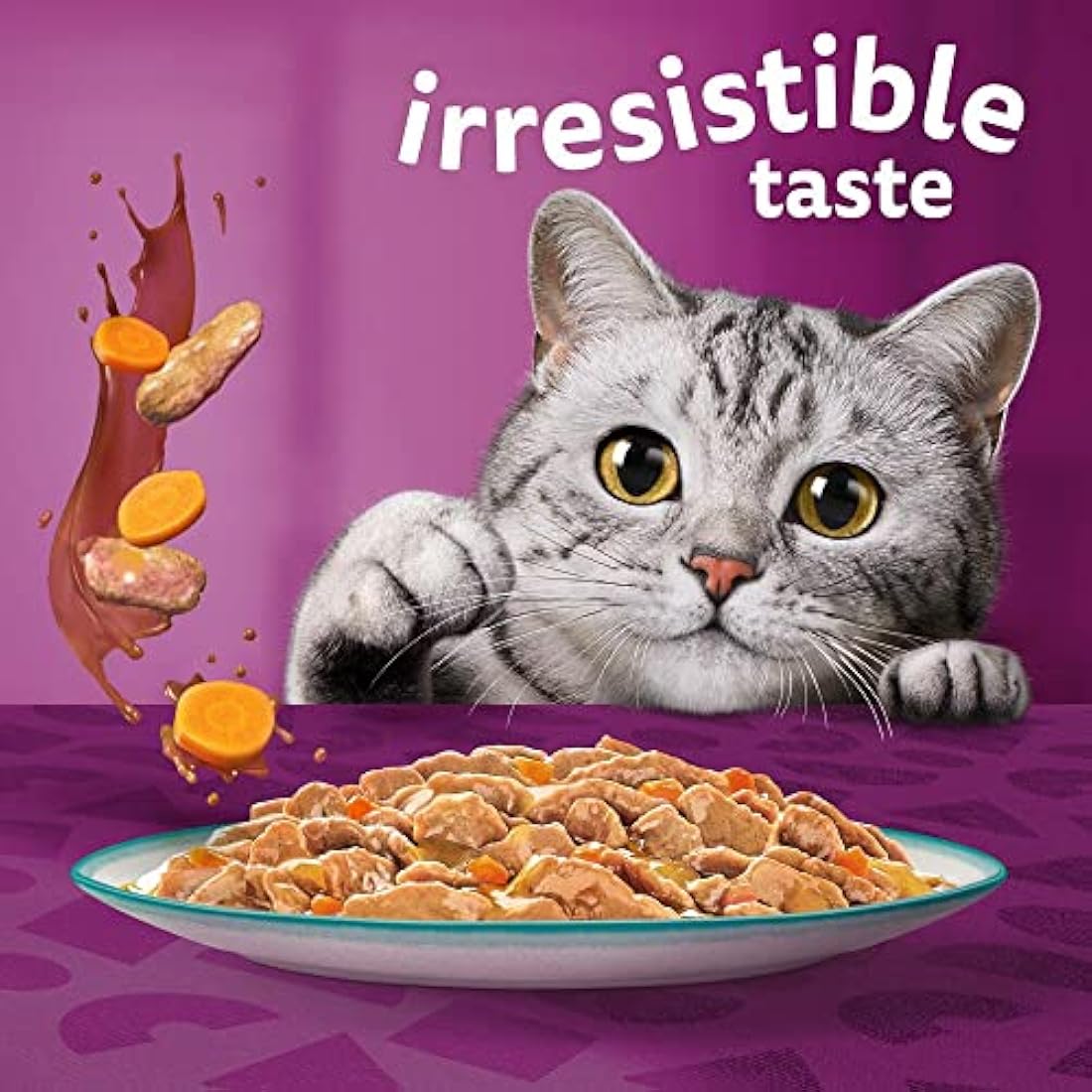 Whiskas Tasty Mix Catch of the Day Wet Cat Food in Gravy - 48 Pouches