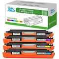 InkJello Compatible HP CF350A-CF353A Toner 4-Pack for LaserJet M176n M177fw