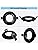 20x GU10 Recessed Ceiling Lights – Matt Black Swivel Downlight