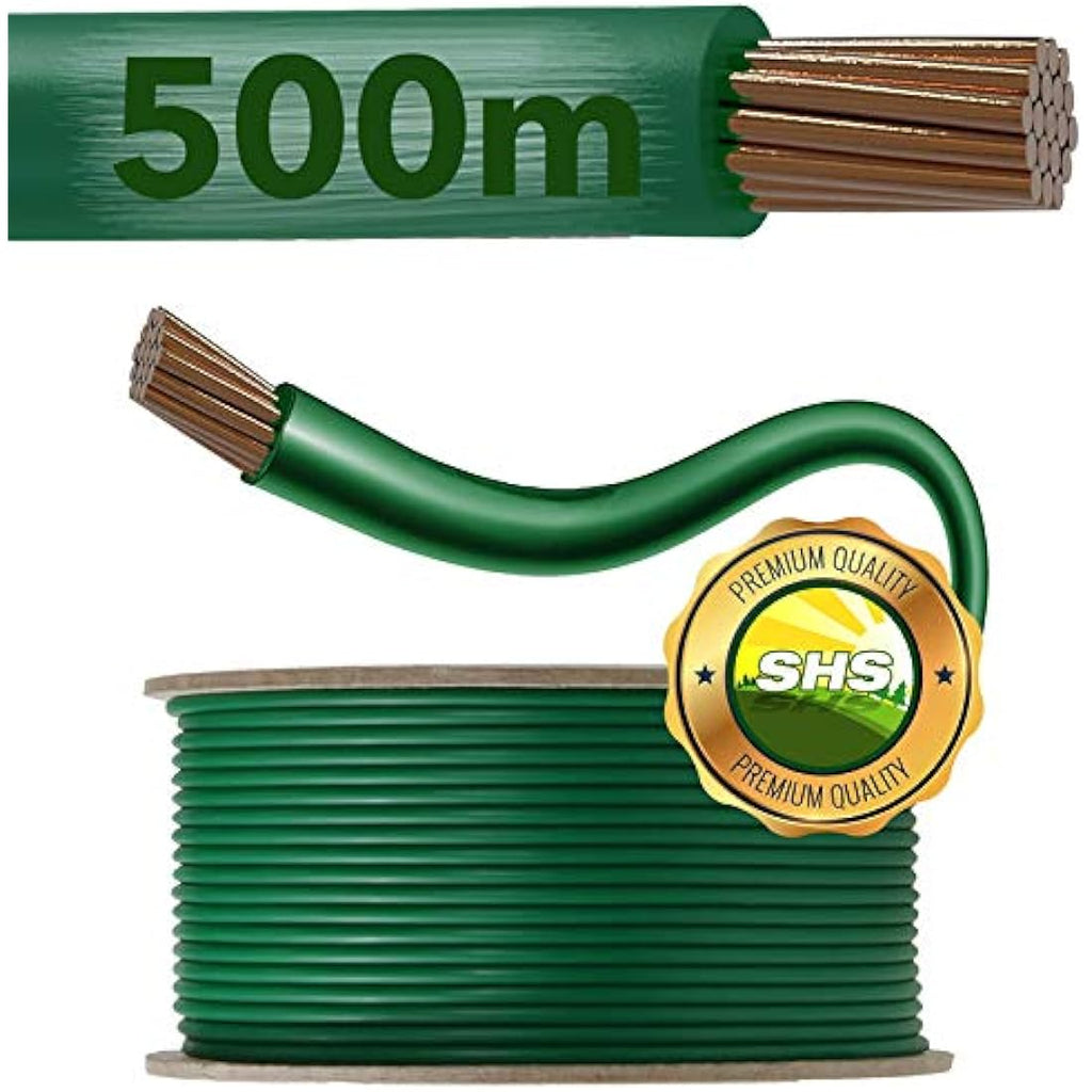 500m Robotic Lawnmower Boundary Cable – 3.4mm Green Wire