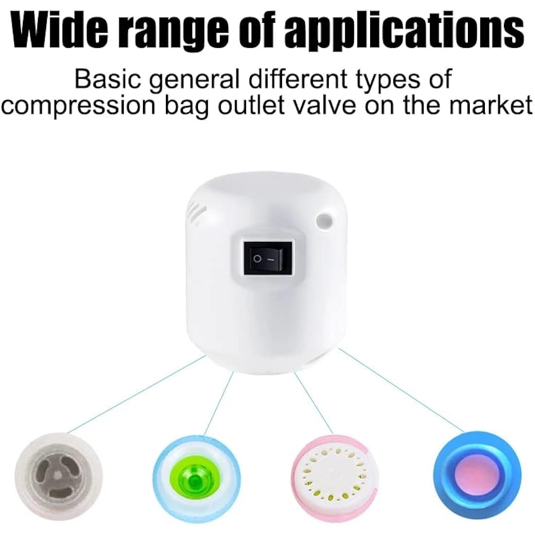 Jolof Store Electric Air Pump for Vacuum Storage Bags – 220V 55W