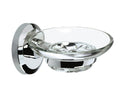 Bristan Solo Soap Dish – Wall Mounted Brass Holder in Chrome Finish