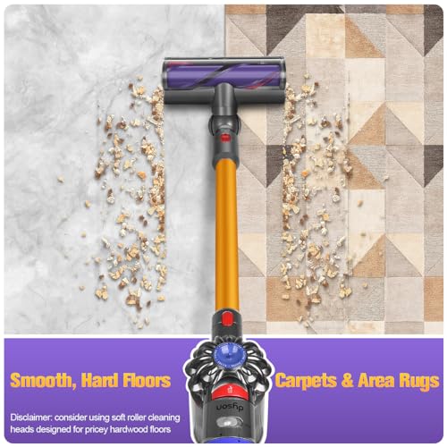 MOPEI Direct Drive Cleaner Head for Dyson V7 V8 V10 V11 V15 Vacuums