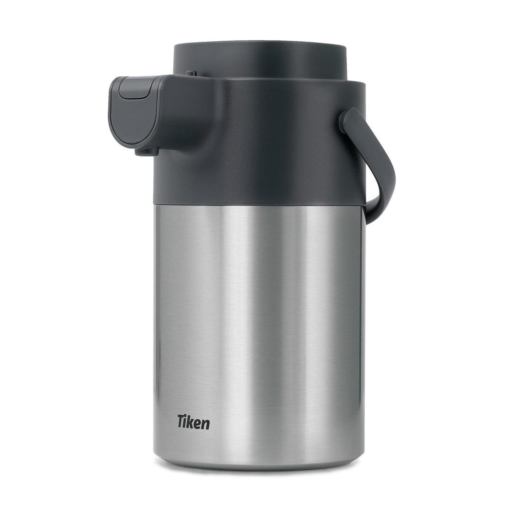 Tiken 3L Airpot Coffee Dispenser | Stainless Steel Thermal Carafe