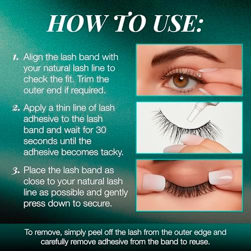 Ardell Babies False Eyelashes Multipack – Natural Eye Makeup (4 Pairs)