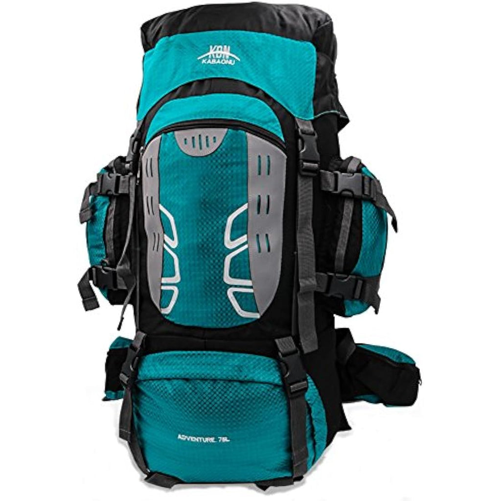 Mooedcoe 75L Hiking Backpack – Water-Resistant Nylon Camping Rucksack