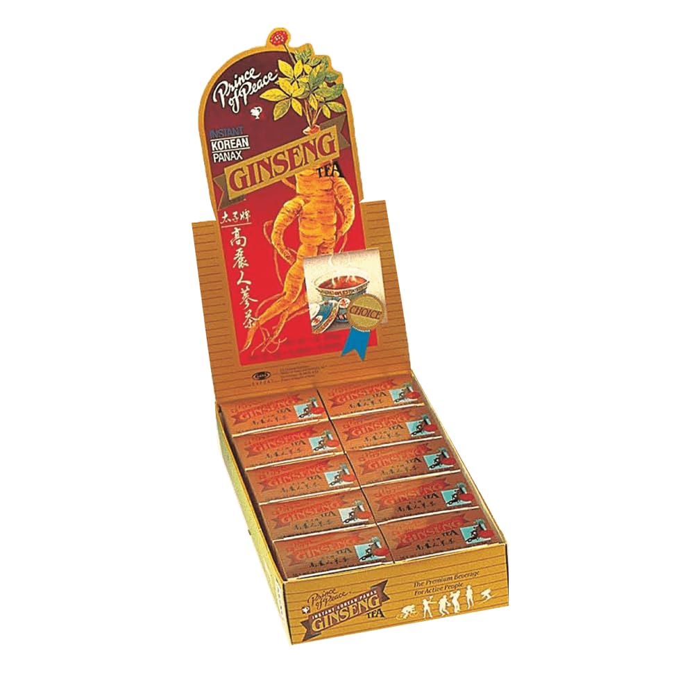 Prince of Peace Korean Panax Ginseng Instant Herbal Tea – 100 Tea Bags