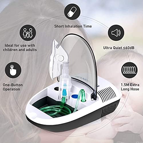 Hangsun CN680 Compressor Nebuliser Machine with Built-in Storage Box