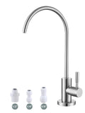 Drinking Water Tap – Brushed Nickel SUS304 Stainless Steel