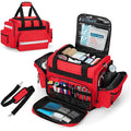 Damero Large Medical Trauma Bag – Professional First Responder Bag, Red