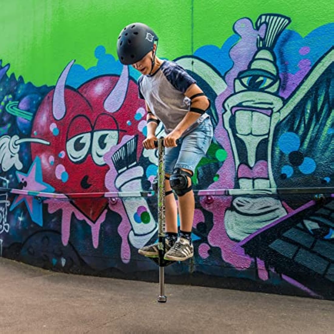 Xootz Kids Pogo Stick – Industrial Design with Soft Foam Handles, Ages 5+