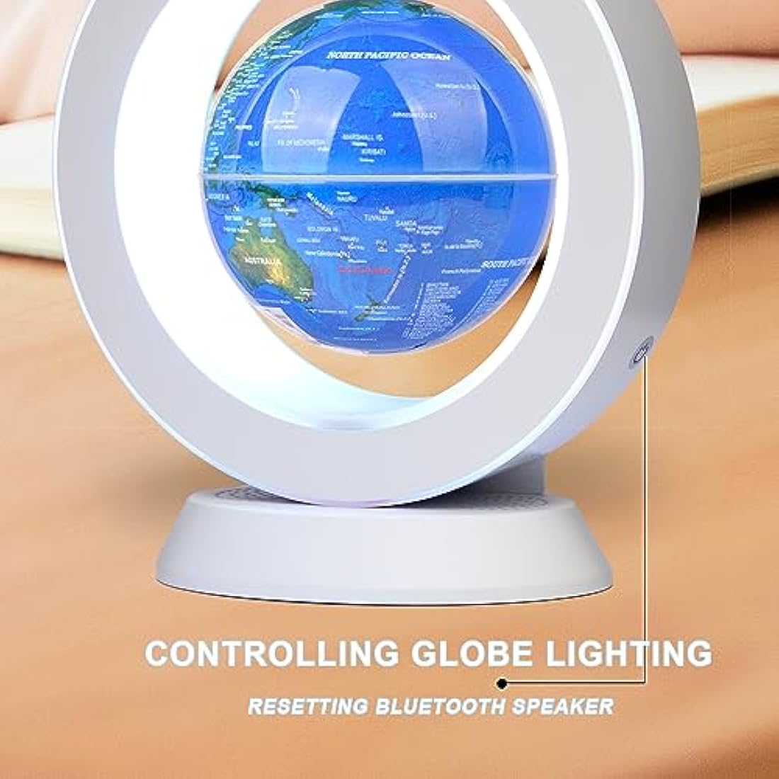 Jolof Store Magnetic Levitation Globe | Bluetooth Speaker & Desk Lamp