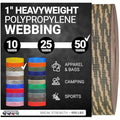 Strapworks Heavyweight Polypropylene Webbing | Heavy Duty Outdoor Strap