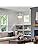 LynPon 4-Light White Wood Chandelier | Farmhouse French Country Lighting