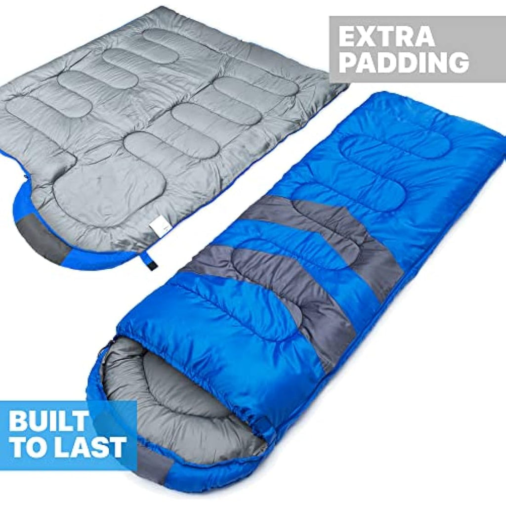 MalloMe 3-4 Season Sleeping Bag | Ultralight Waterproof Camping Gear