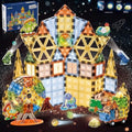 BINZKBB 110PCS Lighted Magnetic Tiles – 3D Building Blocks Set