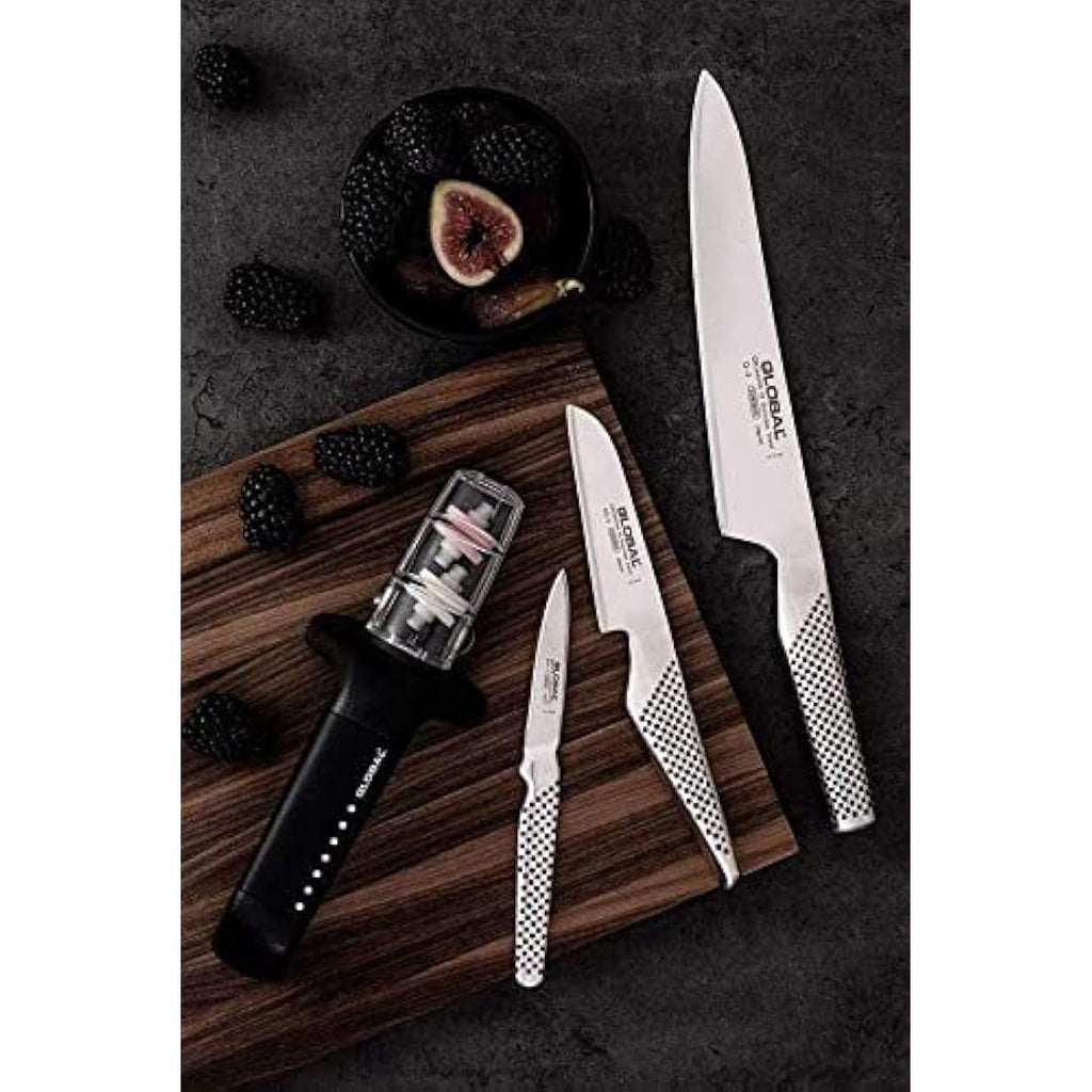 Global GS-440SS Ceramic Water Knife Sharpener – Black 15 Degree Blade