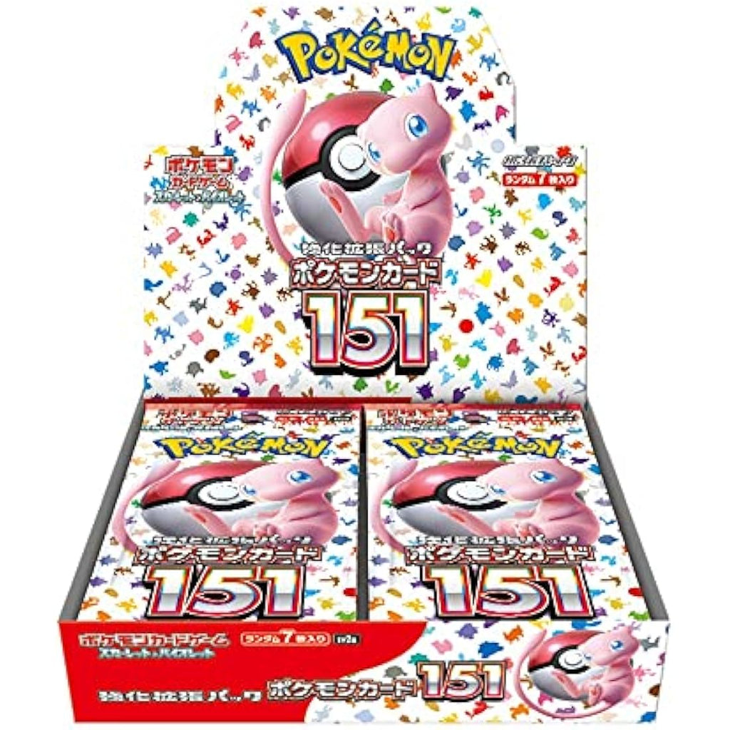 Pokemon Card 151 Scarlet & Violet Enhanced Expansion Pack Box (Japanese)