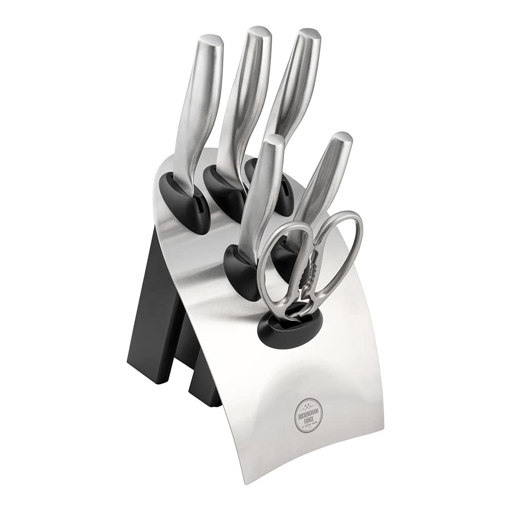 Rockingham Forge 230 Series 7-Piece Fully Forged Knife Block Set