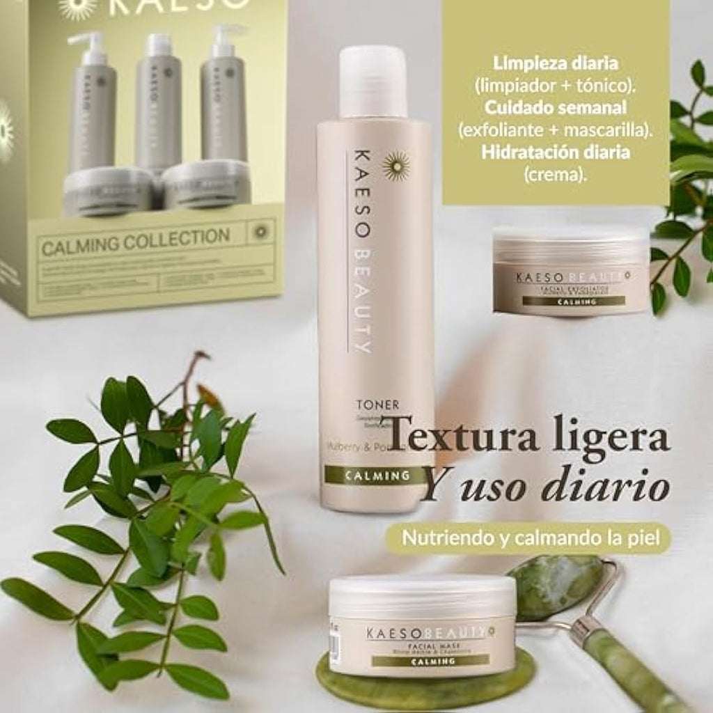 Kaeso Calming Facial Collection Kit for Sensitive Skin | Jolof Store