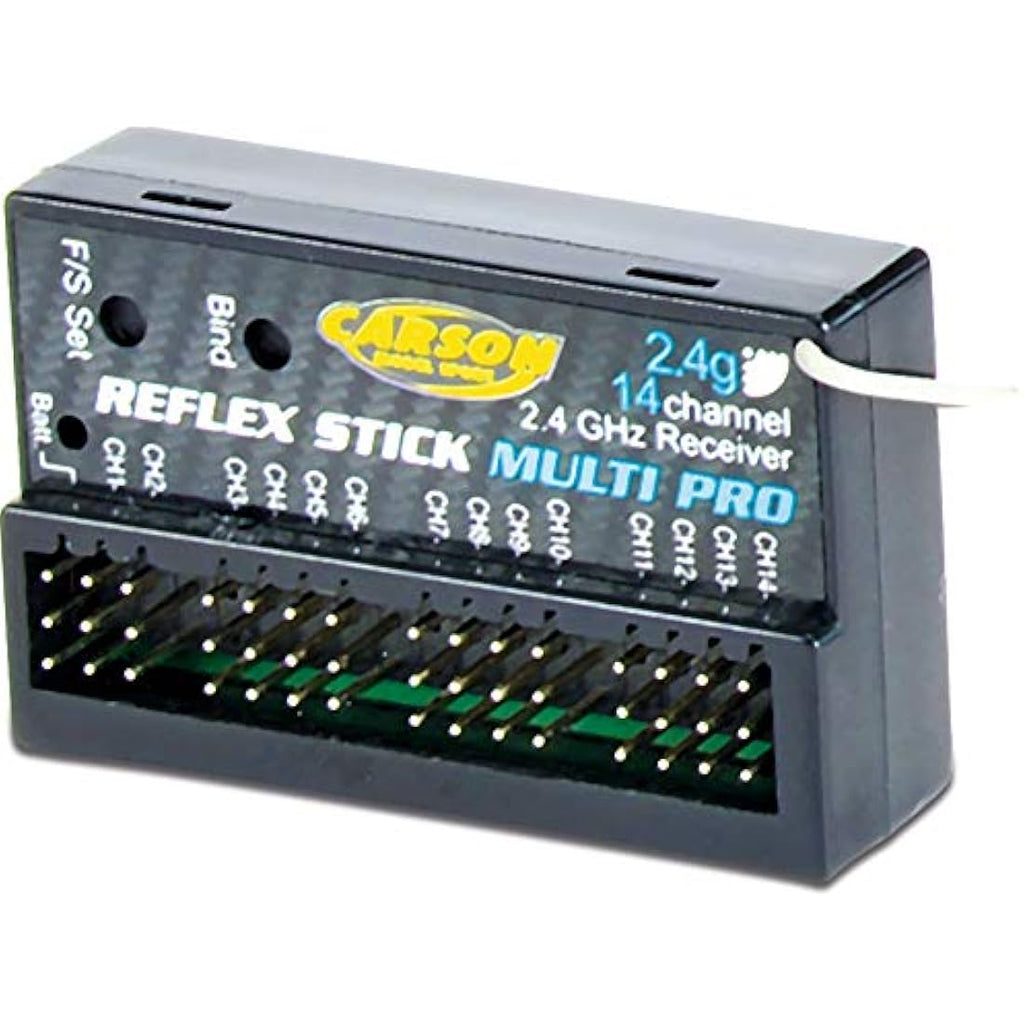 Carson Reflex Stick Multi Pro 14-Channel 2.4 GHz RC Transmitter