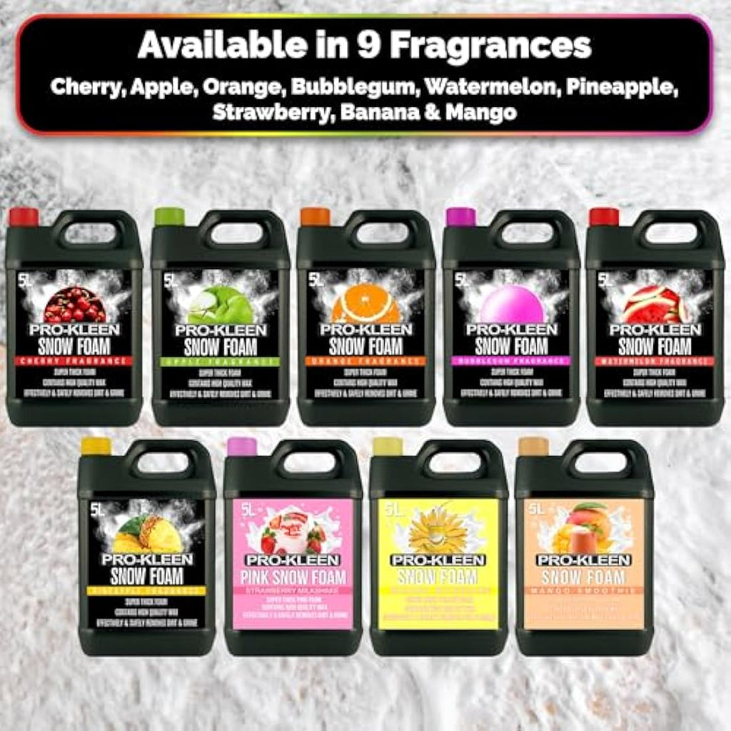 Pro-Kleen Cherry Snow Foam 5L & Karcher K Series Compatible Lance Kit