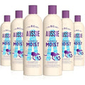 Aussie Miracle Moist Shampoo with Macadamia Nut Oil, 500ml - Pack of 6
