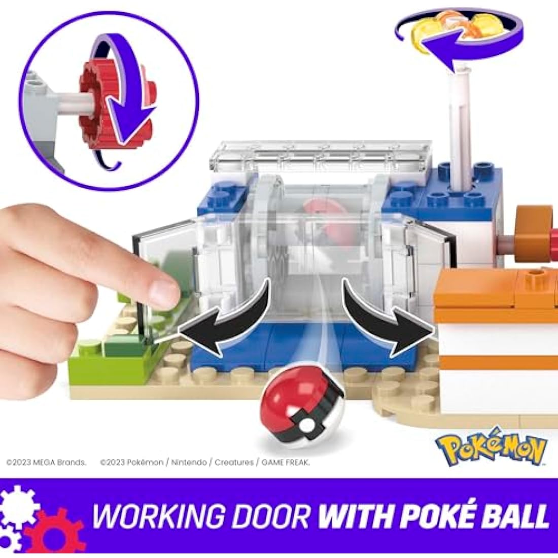 MEGA Pokémon Center Forest Playset – 648 Piece Motion Building Toy
