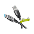 Goobay USB-A to RJ45 Ethernet CAT 6 Cable - 1 Gbps, 15 Meters