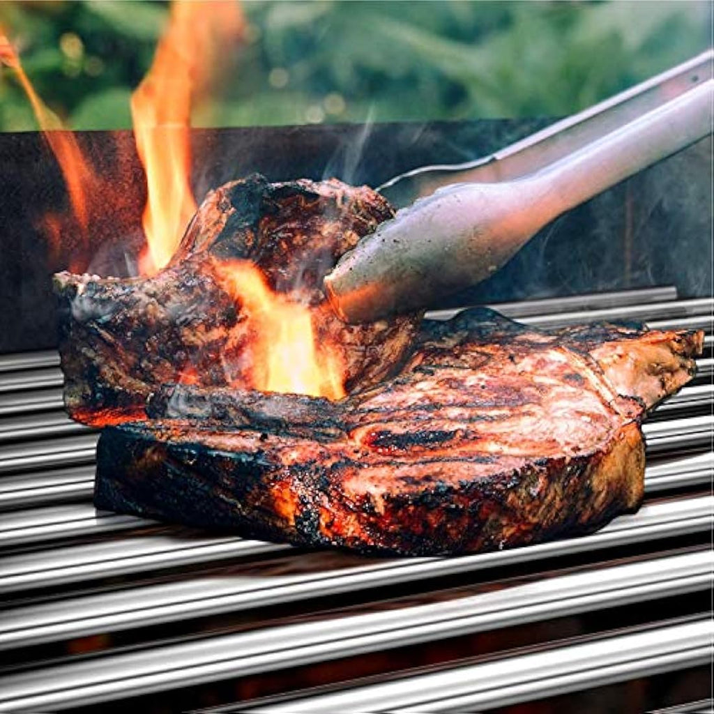 Onlyfire Stainless Steel BBQ Cooking Grates for Tepro Toronto, 2-Pack