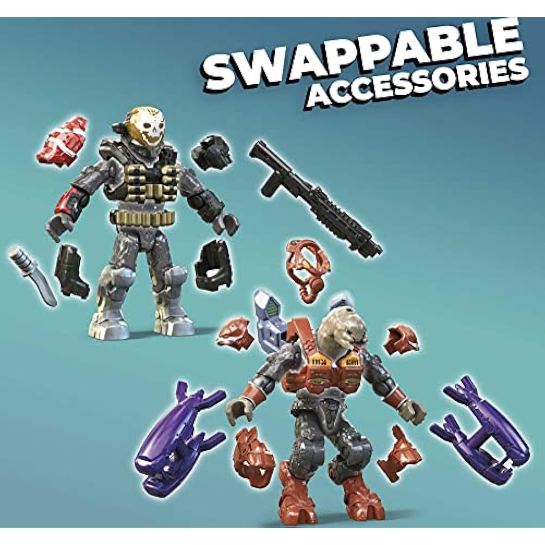 Mega Halo 20th Anniversary Character Pack | 20 Micro Action Figures