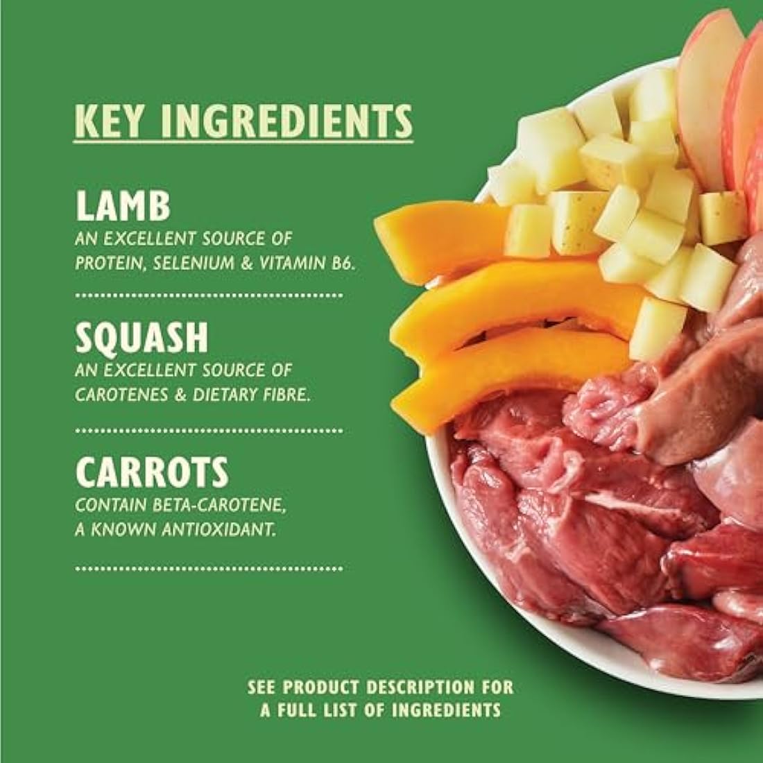 Lily's Kitchen Lamb Hotpot Grain Free Wet Dog Food - 6 x 400g Tins
