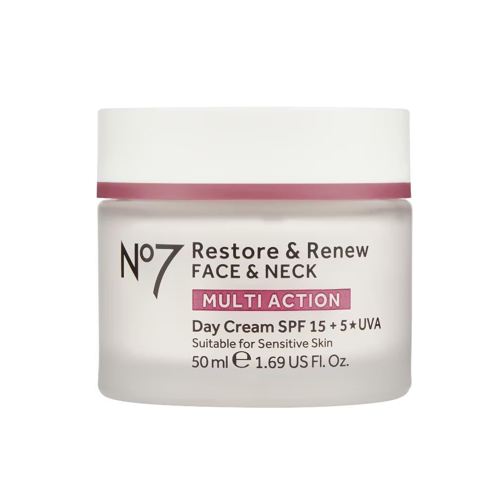 No7 Restore & Renew Face & Neck Multi Action Day Cream - 50ml