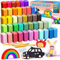 Jolof Store Air Dry Clay Kit – 42 Colours Soft Modelling Clay for Kids