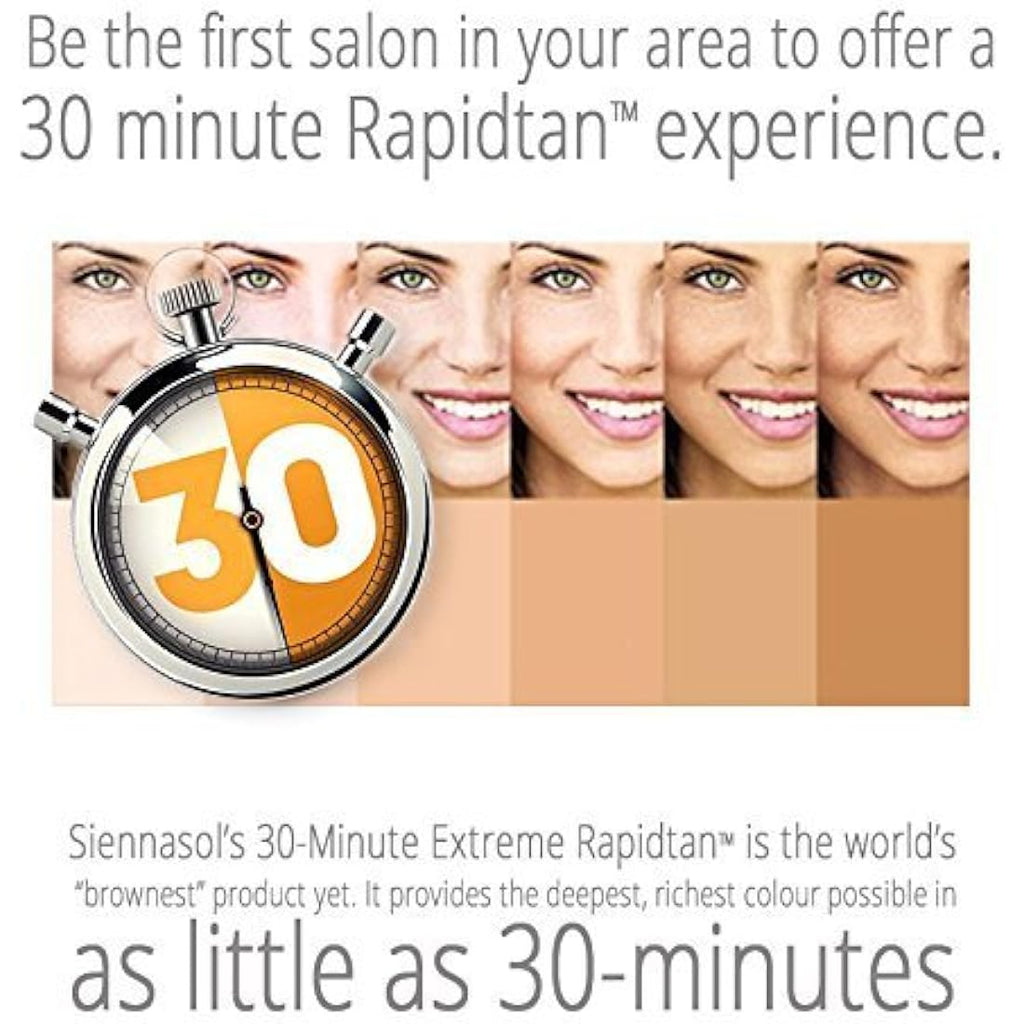 Siennasol Extreme Extra Dark 20% DHA Rapid Spray Tan Solution - 1L