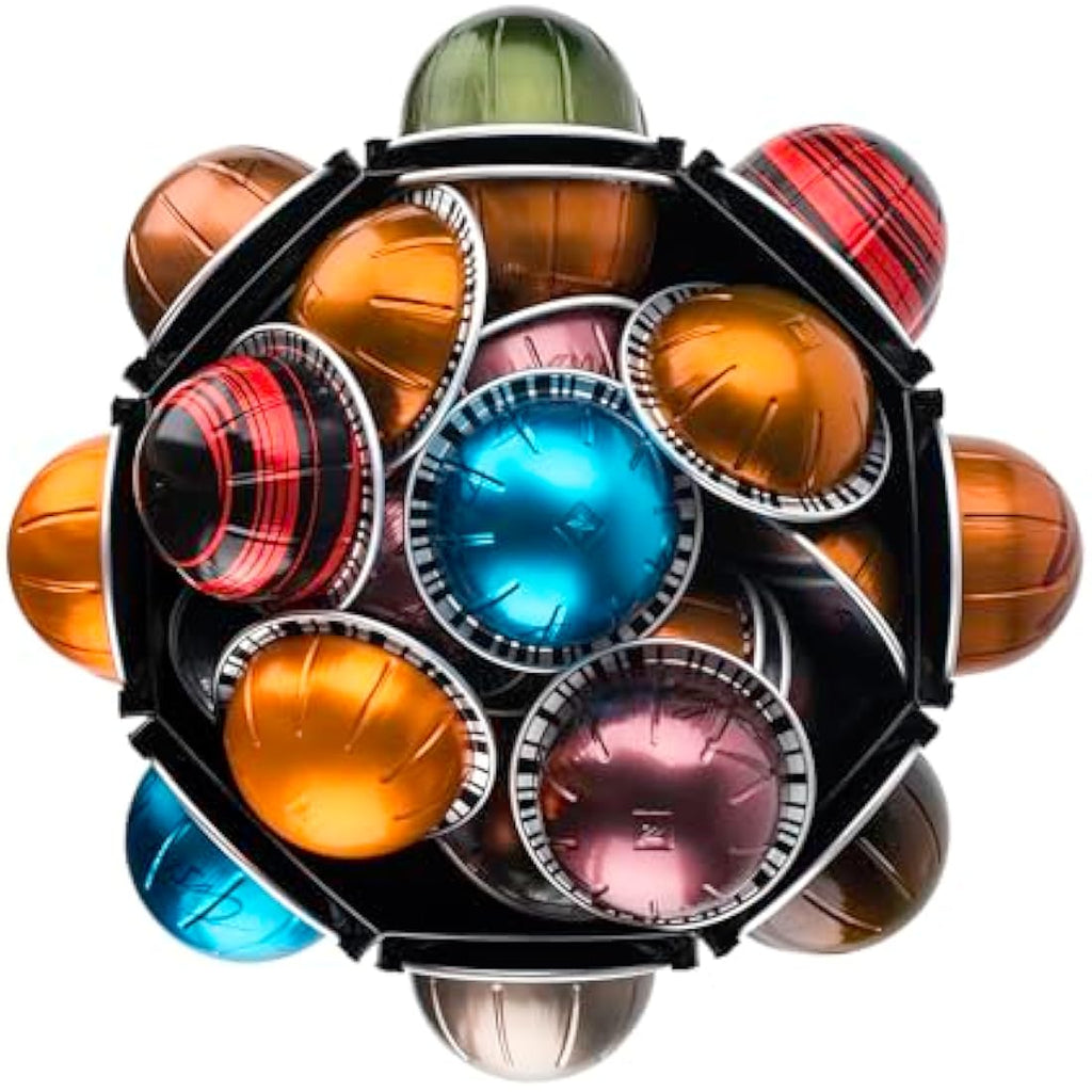 Bagoo Nespresso Vertuoline Coffee Pod Carousel – 40+ Capsule Holder