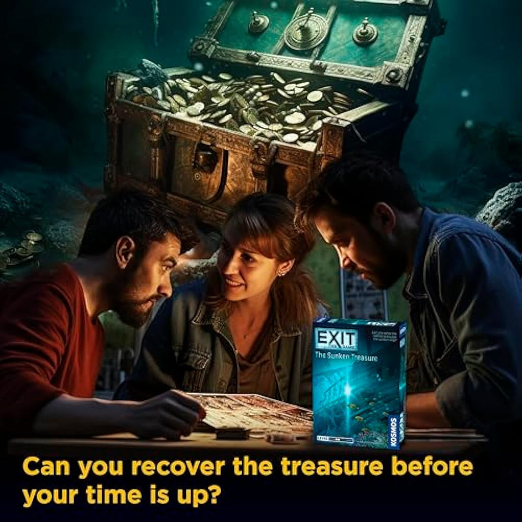 Thames & Kosmos EXIT: The Sunken Treasure Escape Room Board Game