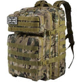 Delgeo 45L Military Tactical Backpack – Waterproof MOLLE Assault Pack