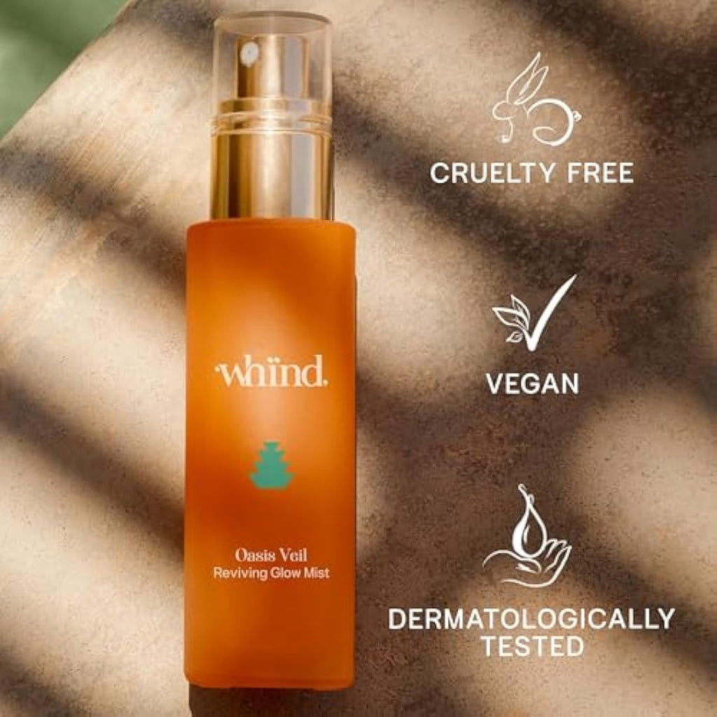 whind Oasis Veil Facial Mist – Hydrating Vitamin C Setting Spray - 50ml