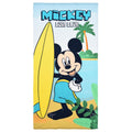 Disney Mickey Mouse Microfibre Beach Towel – 70x140cm Quick-Dry 240gsm