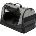 Trixie Holly Hundetasche – Transporttasche aus Polyester, Schwarz/Grau