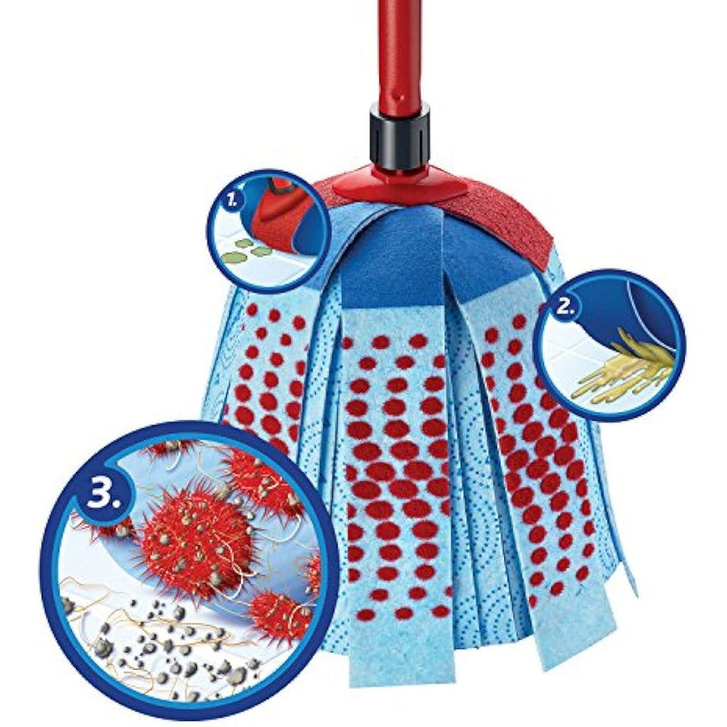 Vileda SuperMocio 3 Action XL Mop and Bucket Set with Extra Refill
