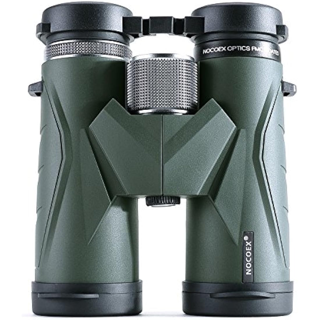 NOCOEX 10x42 Compact Binoculars | HD BAK4 Prism for Bird Watching